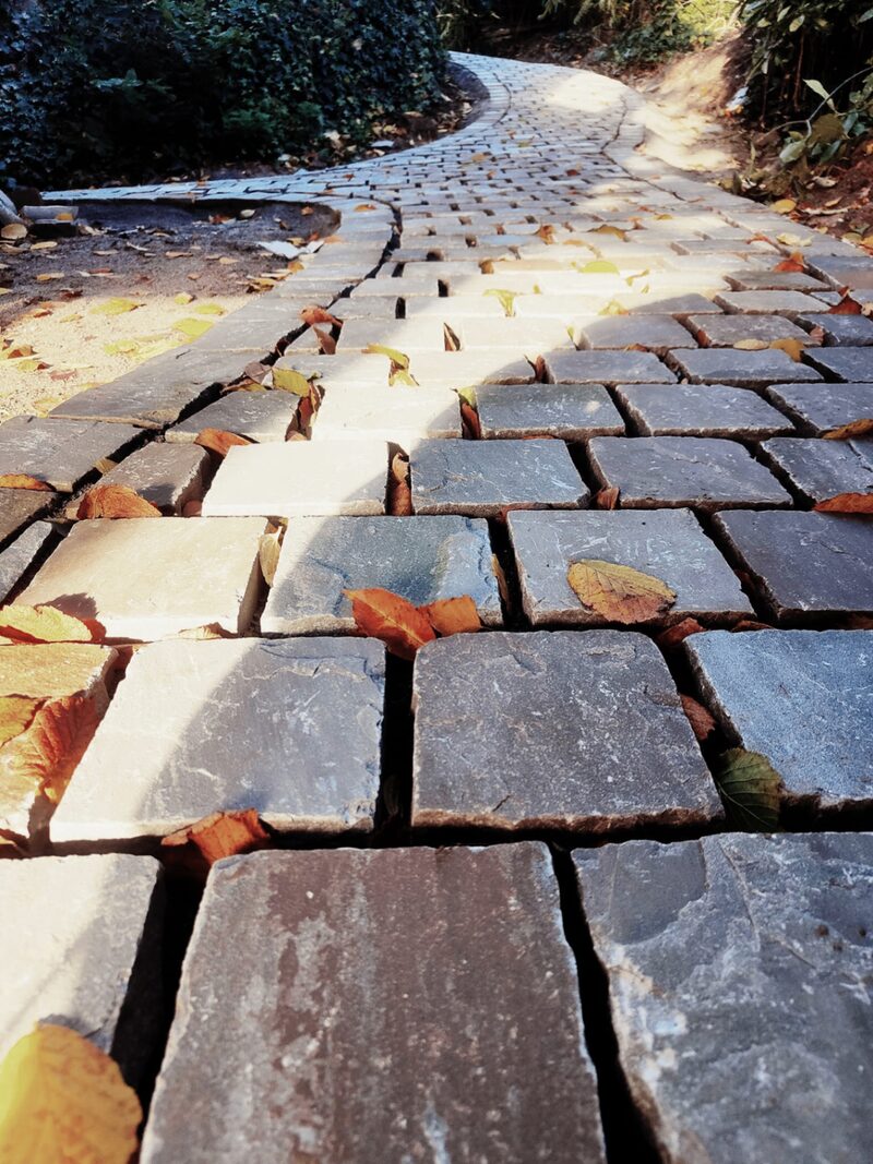 Terrasses en bois et pierre en Wallonie